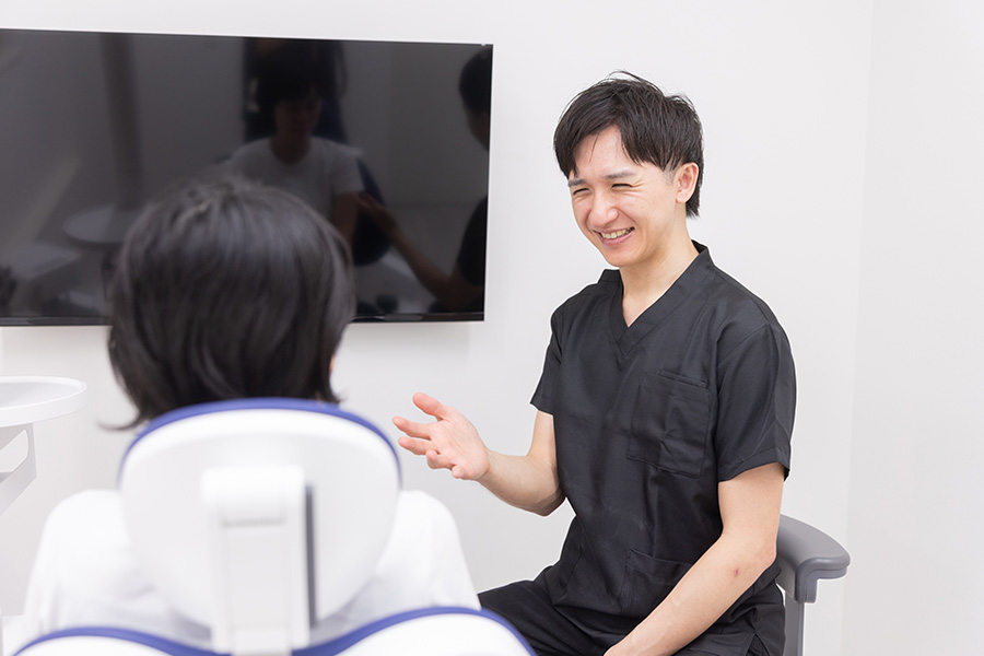 わかりやすい丁寧な説明(矯正の無料相談も実施中)