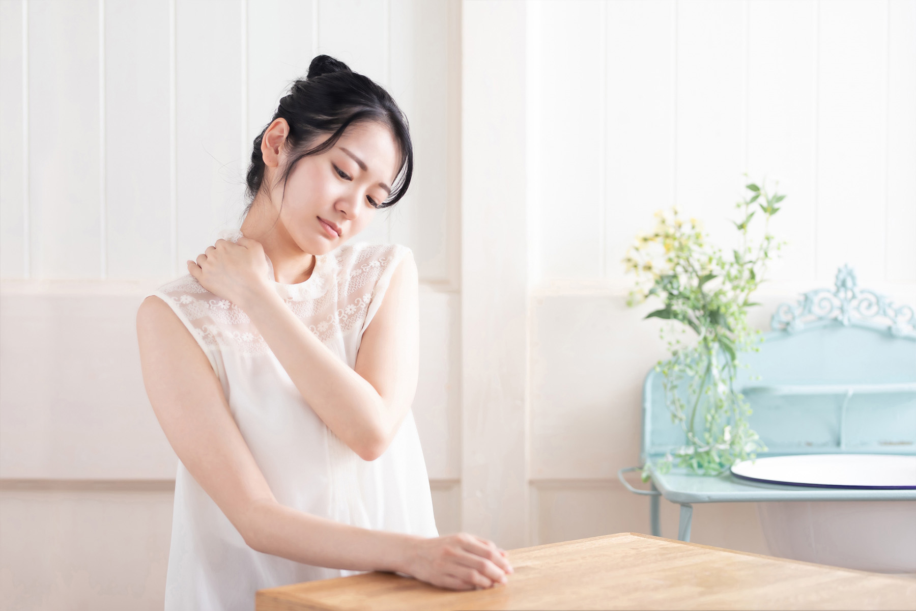 慢性的な肩こりや全身の倦怠感